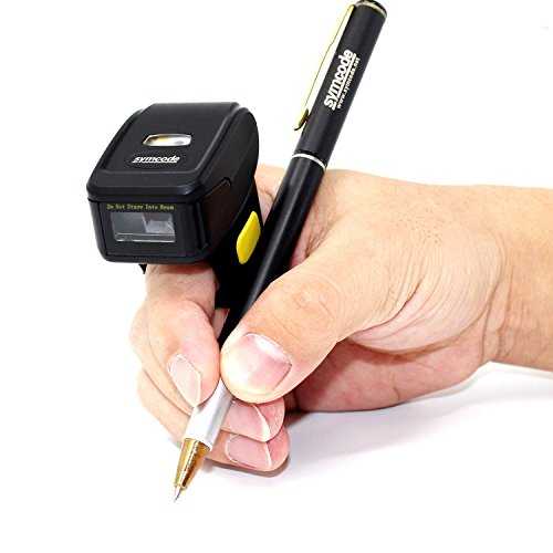 Symcode 二維掃描器無(wú)線手指條形碼閱讀器